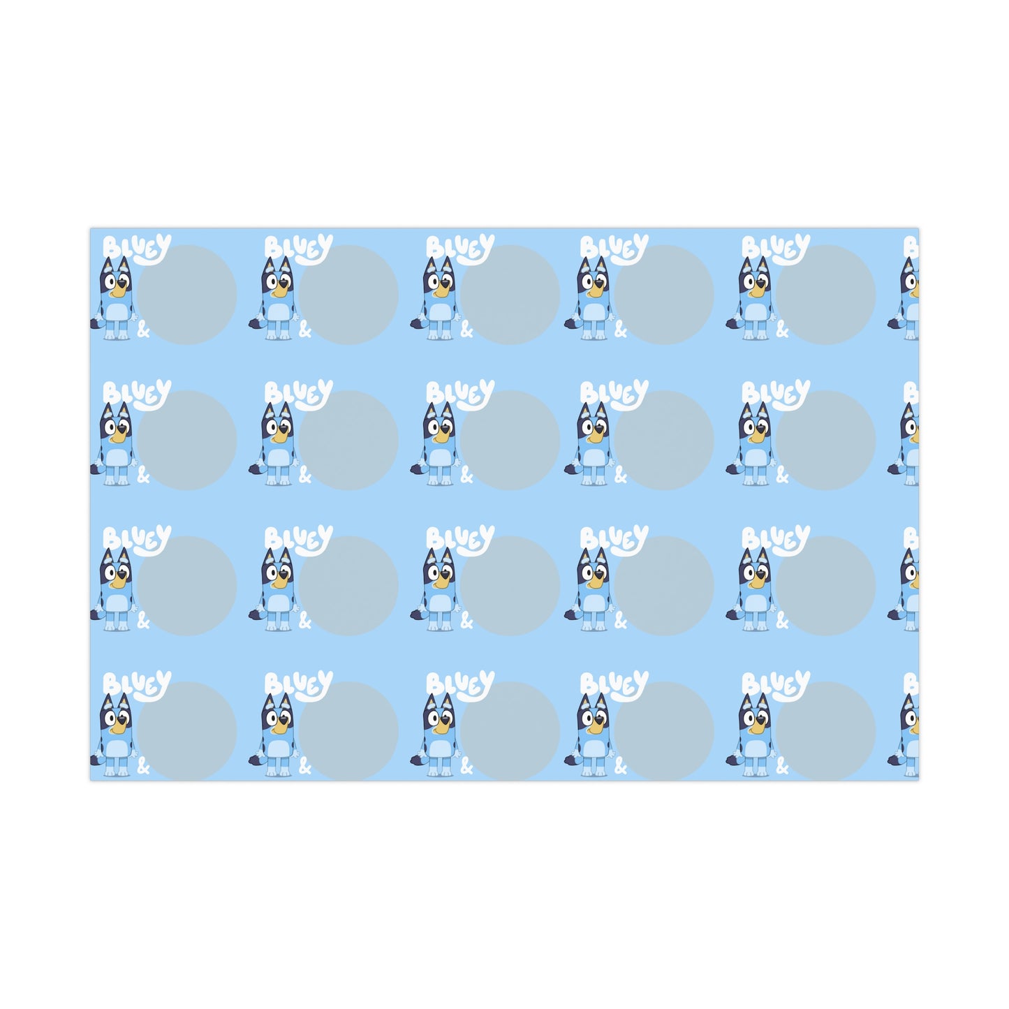 Bluey Custom Christmas Wrapping Paper