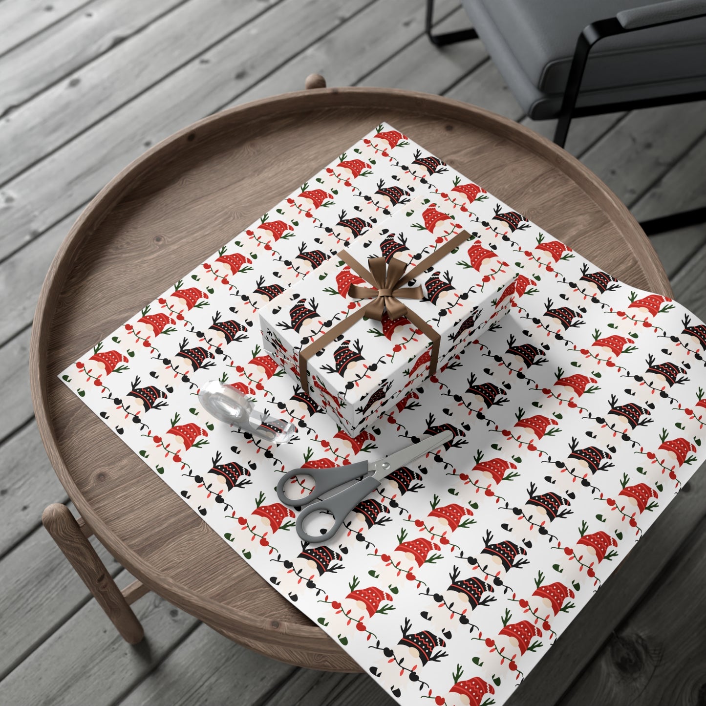 Gnomes Galore Christmas Wrapping Paper