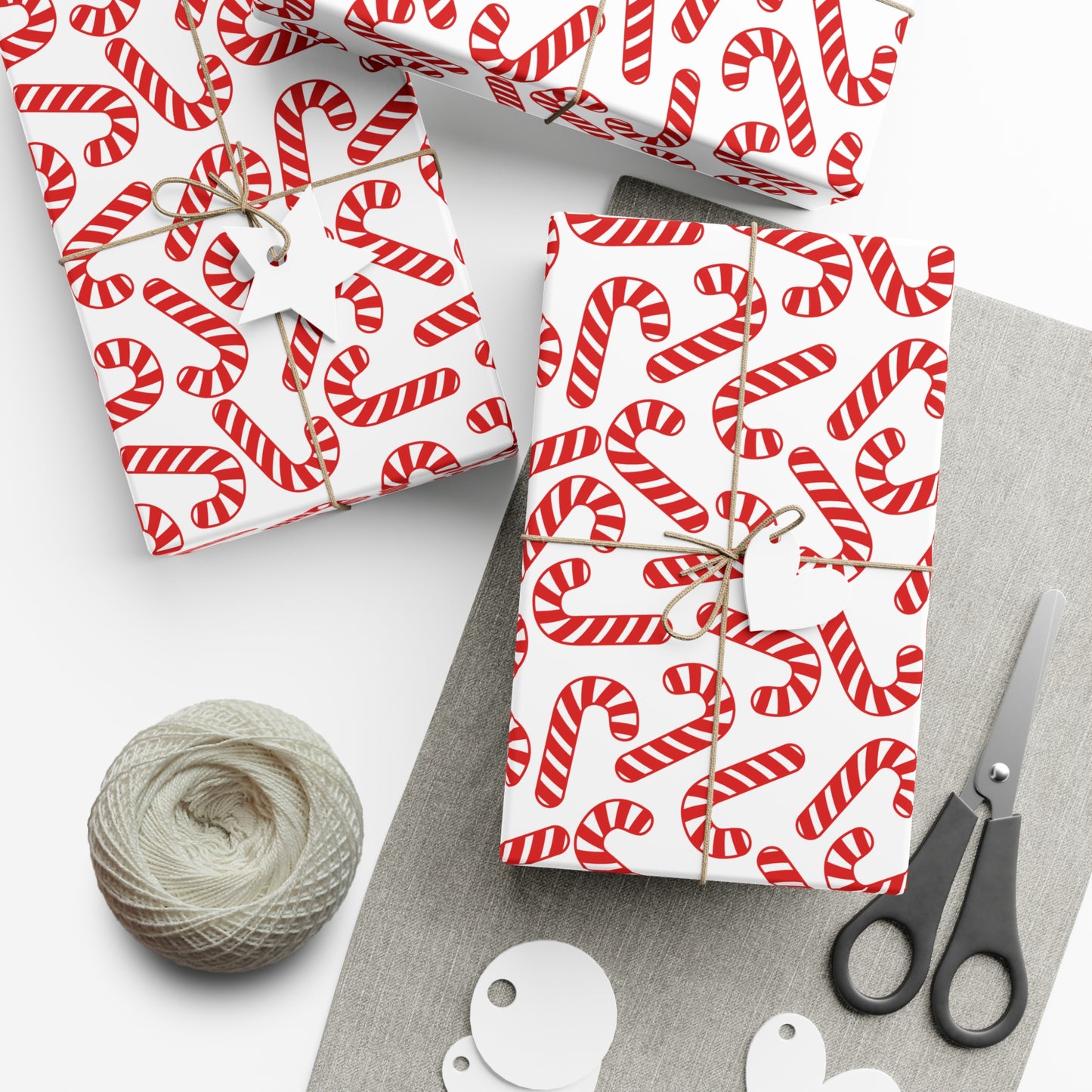 Candy Canes Christmas Wrapping Paper