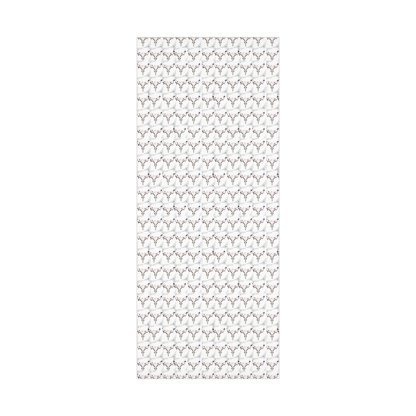 Spooky Reindeer Christmas Wrapping Paper