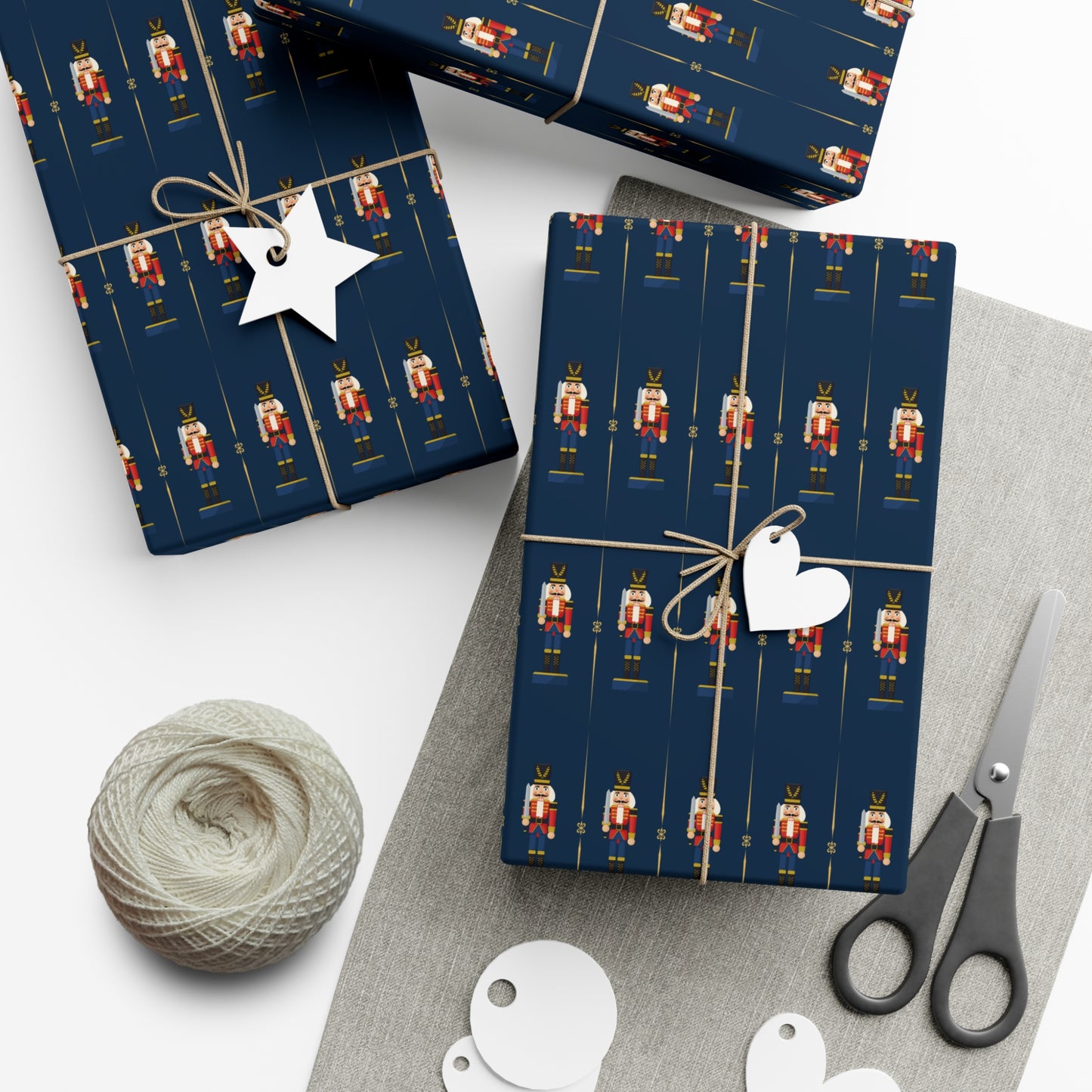 Nutcrackers Christmas Wrapping Paper