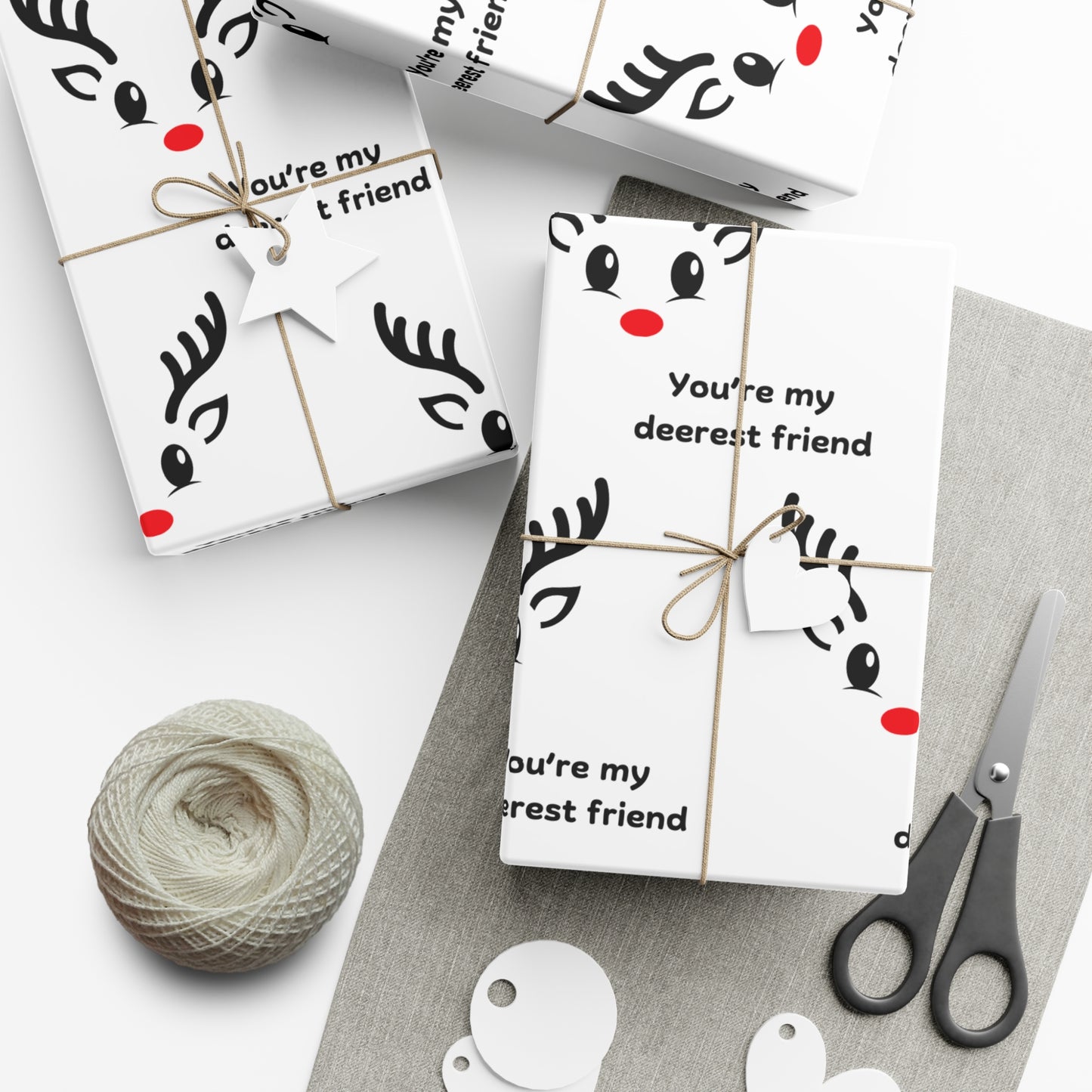 Deerest Friend Christmas Wrapping Paper